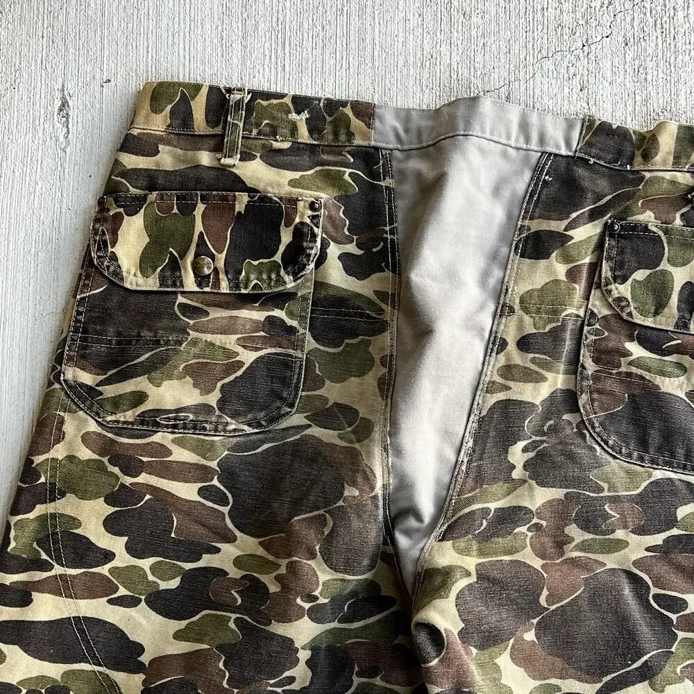 Carhartt realtree duck camo double knee work wear carpenter pants